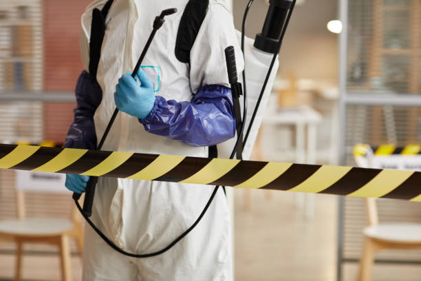 Professional Infectious Disease Decontamination technician working in Belle Mead, NJ